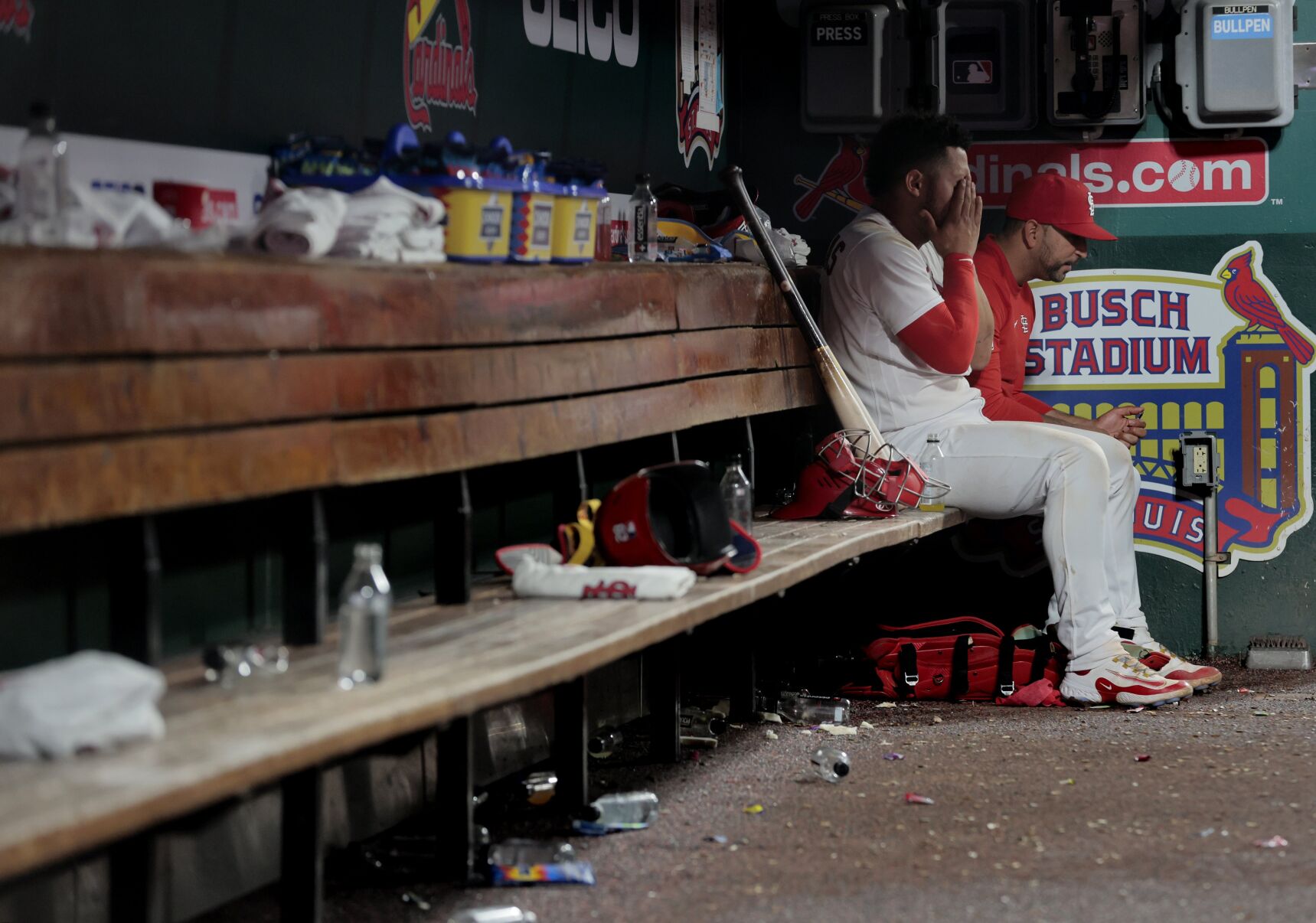 Game 2 of St. Louis Cardinals and San Francisco Giants series